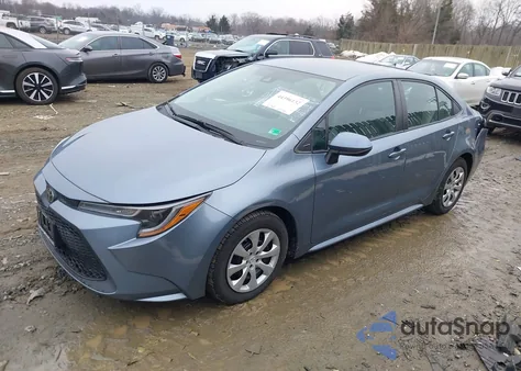 2021 Toyota Corolla Le из США, поврежденный, VIN 5YFEPMAE3MP161201